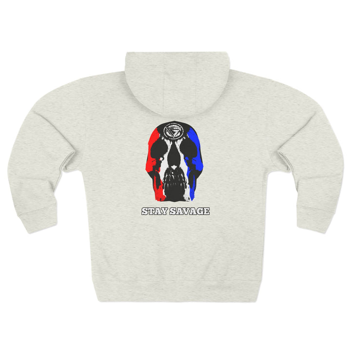 CG SKULL RED WHITE BLUE/STAY SAVAGE