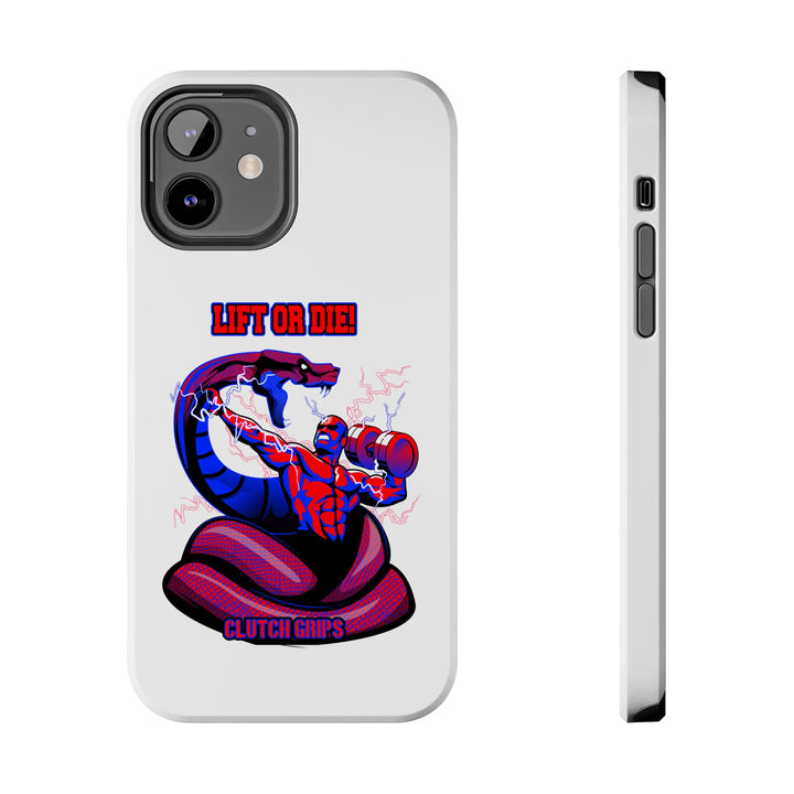 MAC VS SNAKE PHONE CASE RED BLUE /LIFT OR DIE