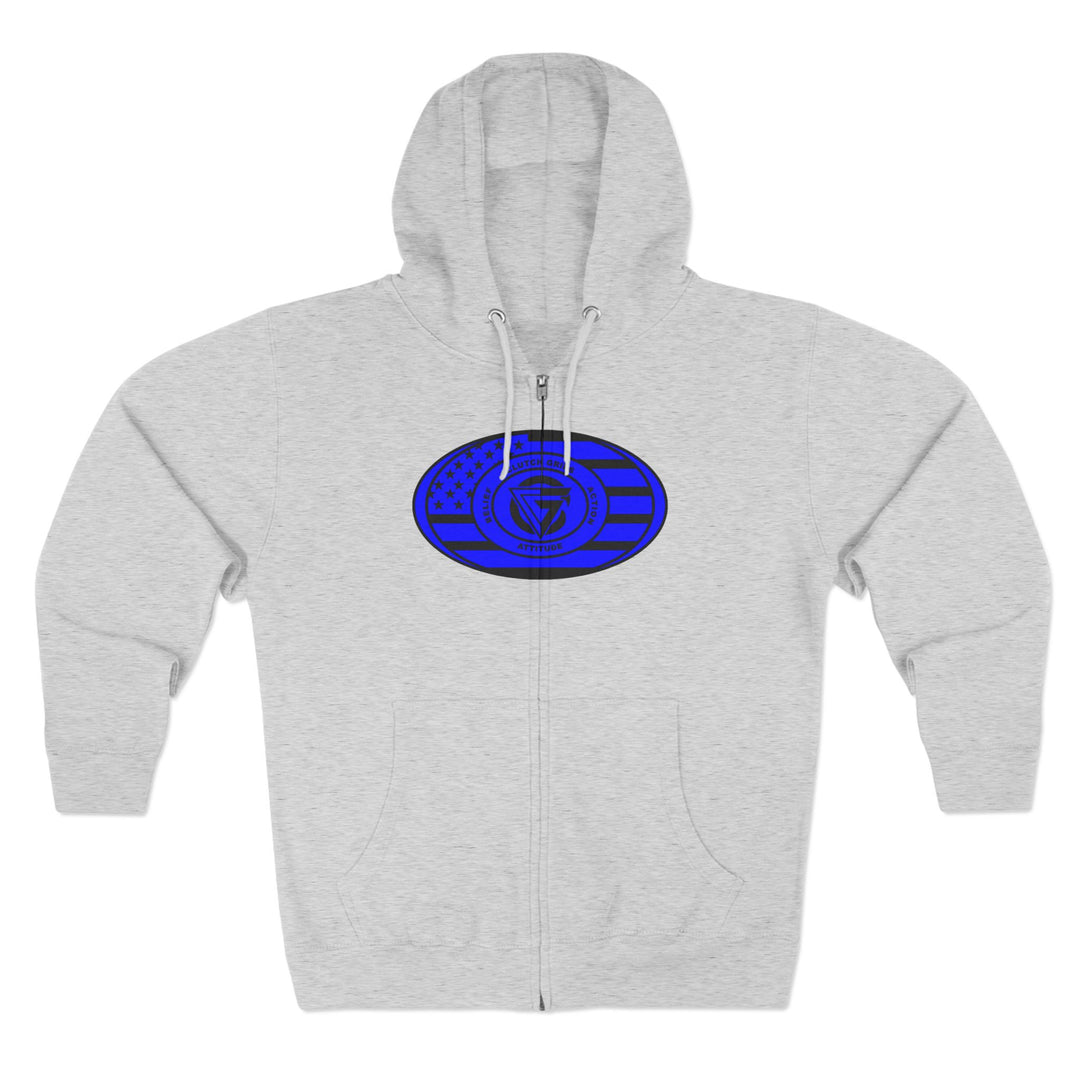 MAC WICK LIFT BLUE CG FLAG /LIFT OR DIE ZIP UP