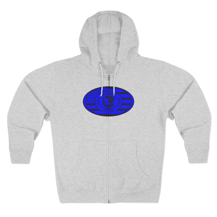 MAC WICK LIFT BLUE CG FLAG /LIFT OR DIE ZIP UP