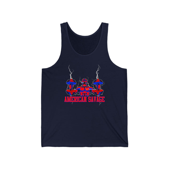 RIDE THE LIGHTNING RED BLUE /AMERICAN SAVAGE