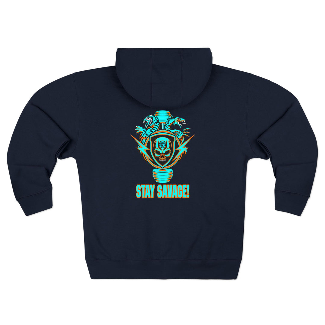 CG SGL SKULL BELL MIAMI STYLE/STAY SAVAGE ZIP UP