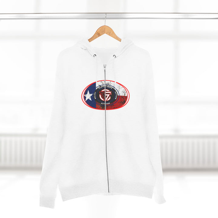 CG SKULL RED WHITE BLUE/STAY SAVAGE ZIP UP