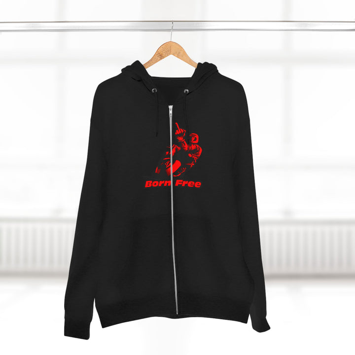CG EZ RIDER  RED BLACK/AMERICAN SAVAGE ZIP UP