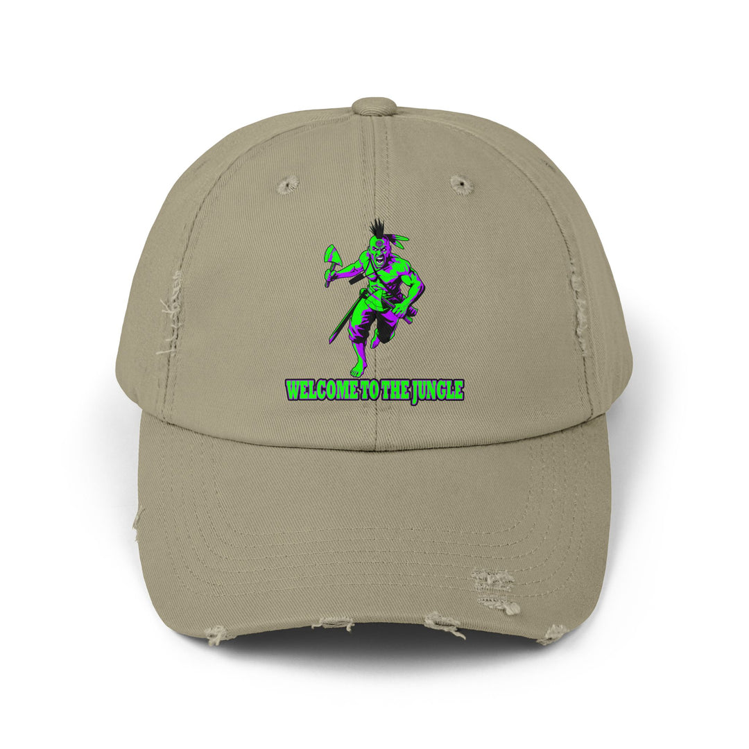 MAC BRAVE PURPLE GREEN /WELCOME TO THE JUNGLE CAP
