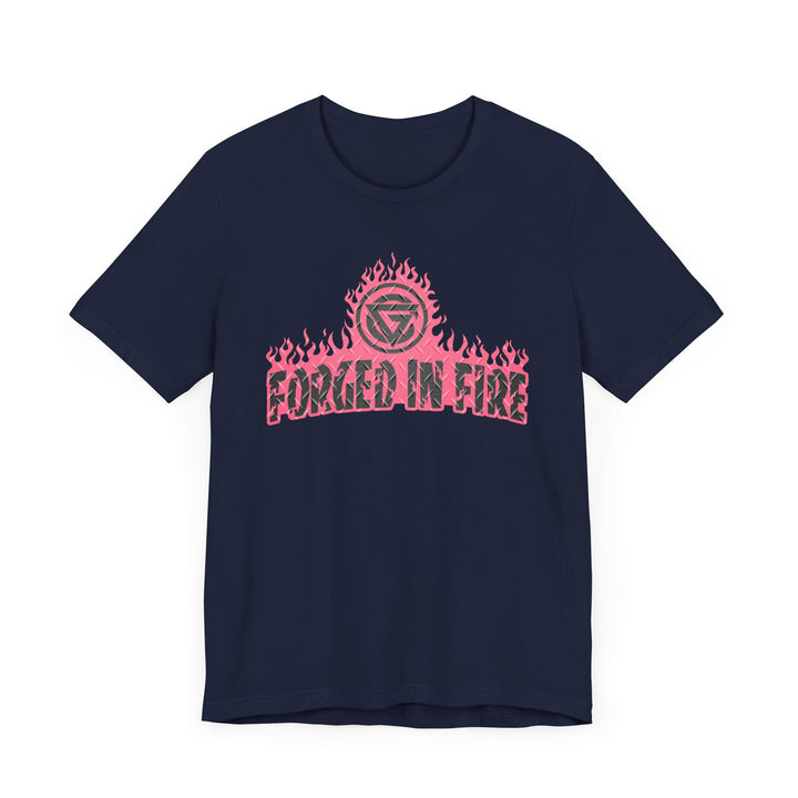FORGED IN FIRE PINK/DIAMOND PLATE STYLE