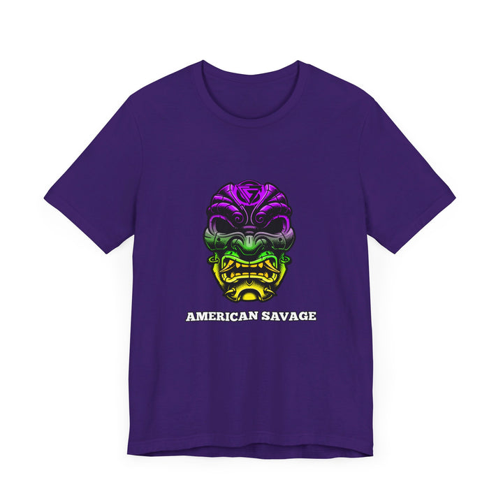 SAMURAI MAC YELLOW GREEN PURPLE/AMERICAN SAVAGE
