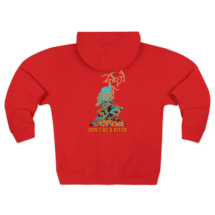 AMERICAN WARRIOR MIAMI COLORS /DONT BE A BITCH ZIP UP
