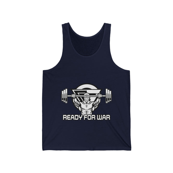 ENTER THE MAC WHITE BLACK TANK/READY FOR WAR