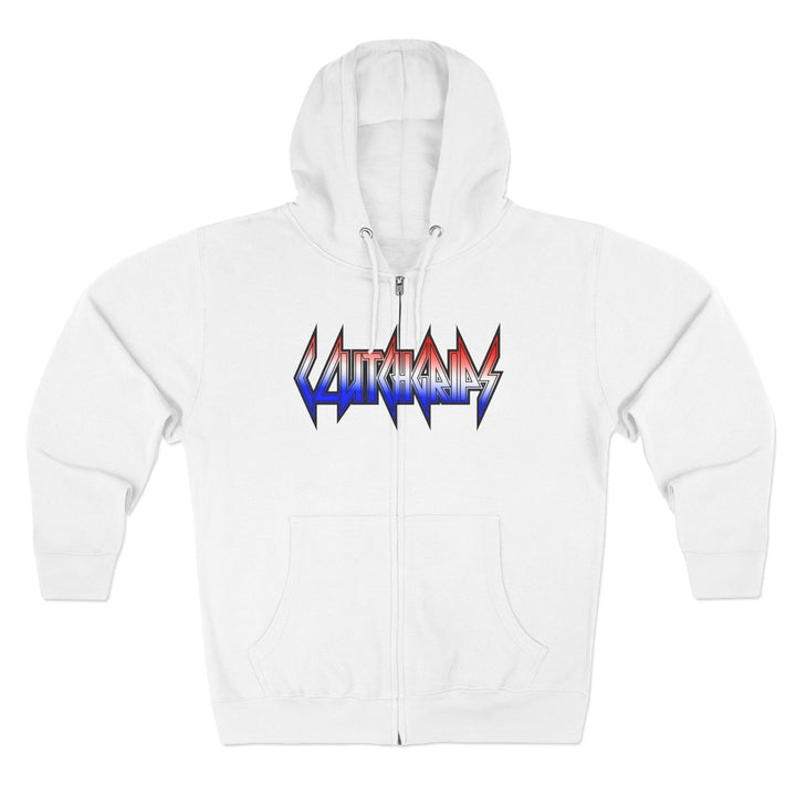 CG LIFT KICK RED WHITE BLUE FADE/KILL OR BE KILLED ZIP UP