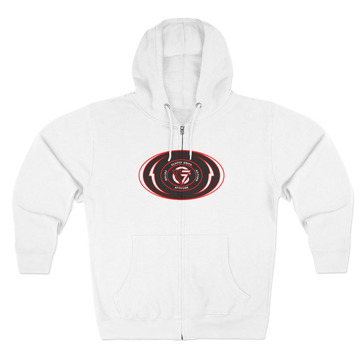 CG ENTER THE MAC RED WHITE/CLUTCHGRIPS ZIP UP