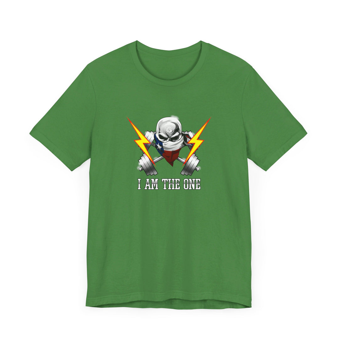 SKULLATOR DBL BELL TEXAS FLAG/IAM THE ONE