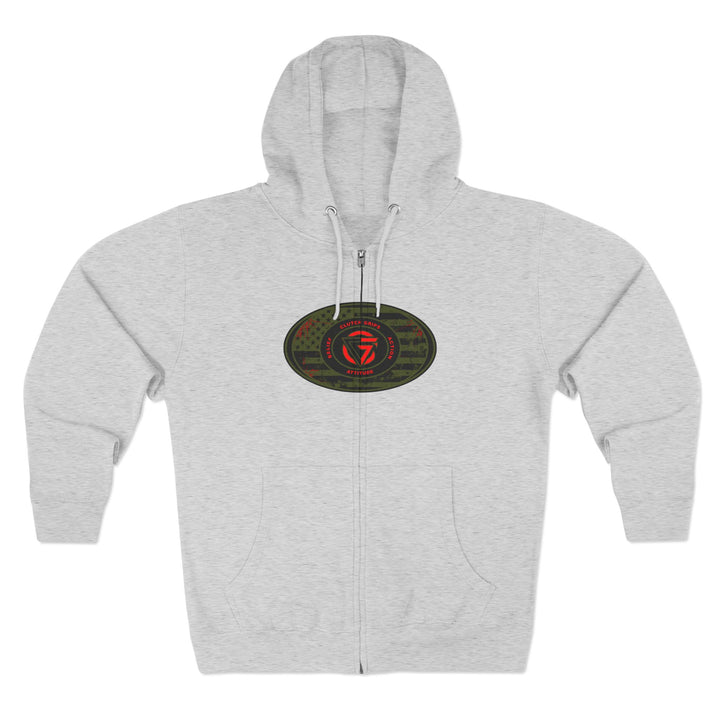 CG SKULL BANDIT FOREST CAMO/I AM THE ONE ZIP UP