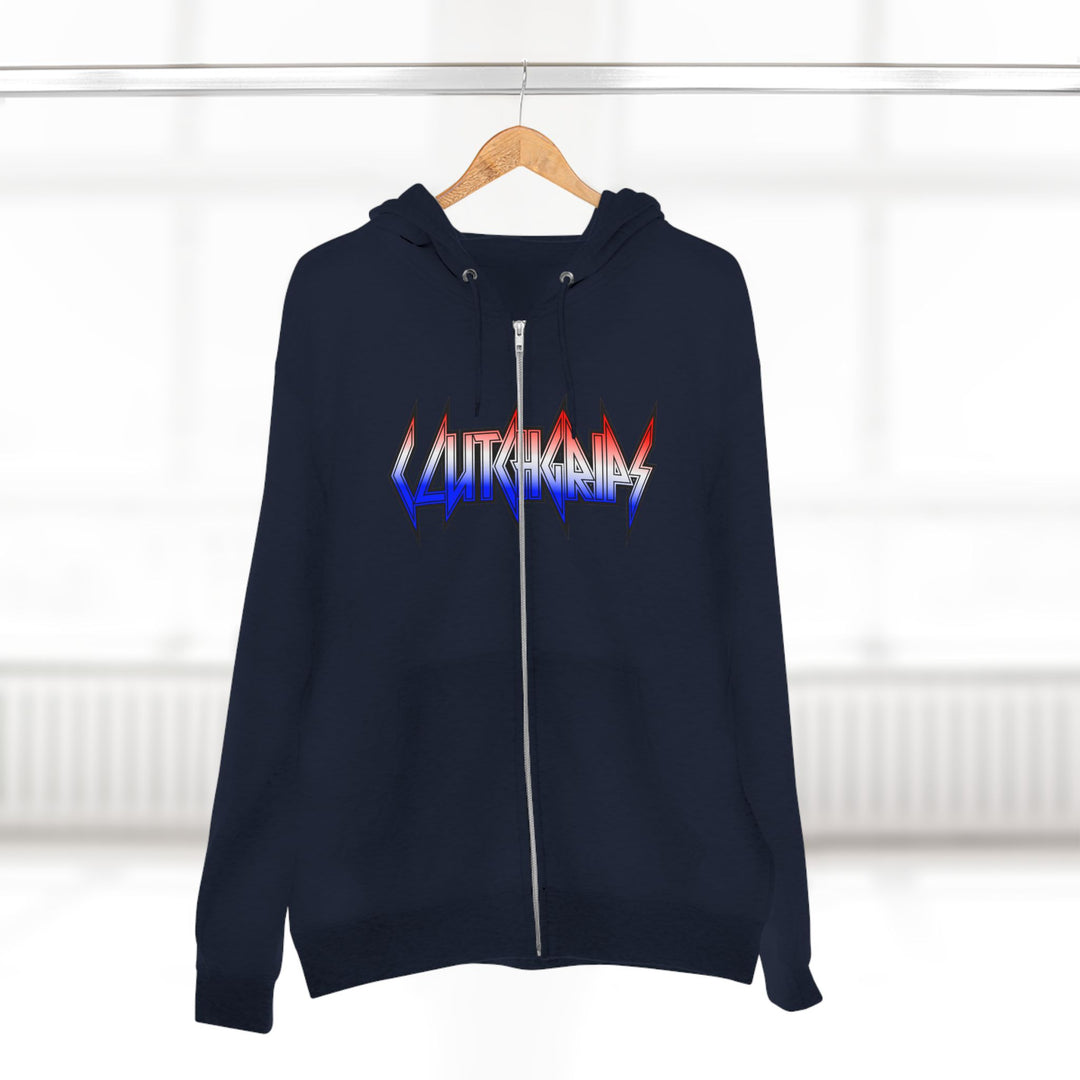 CG A AMERICAN WARRIORS RED WHITE BLUE FADE /BRINGING IT BACK ZIP UP