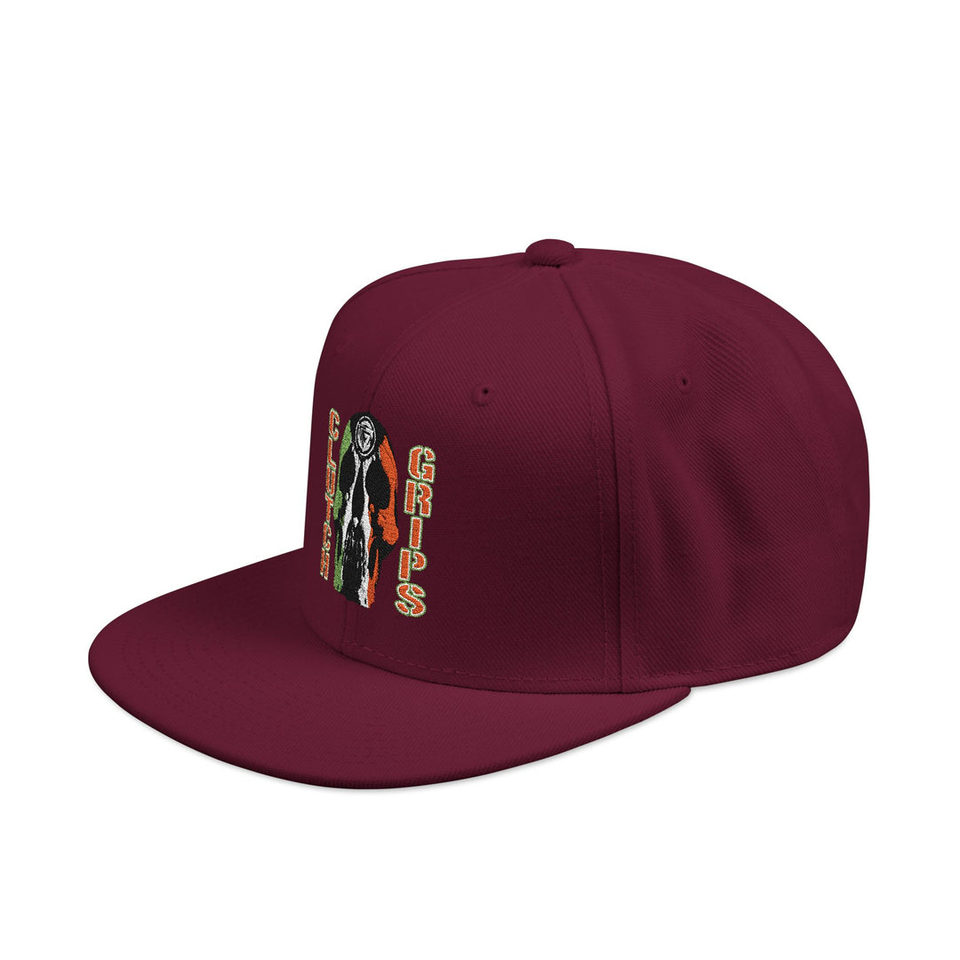 RED WHITE GREEN SKULLATOR Snapback (Embroidery)