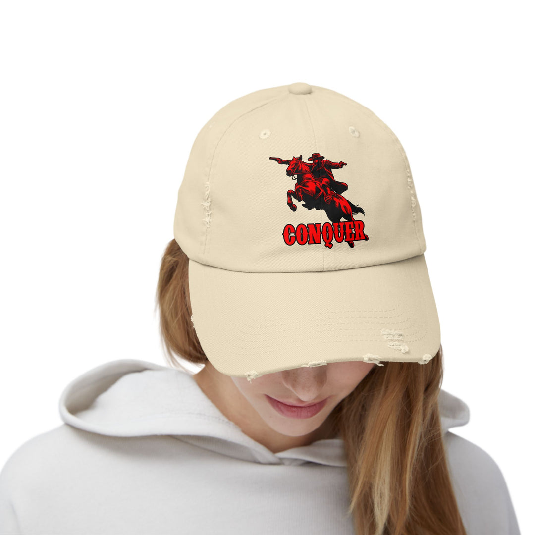CG COWBOY REBEL RED/CONQUER CAP