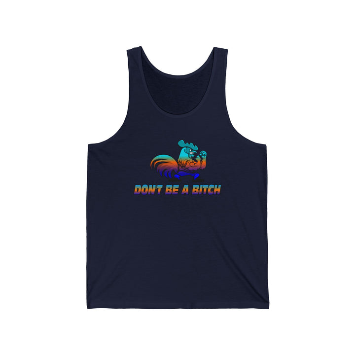 CG ANGRY ROOSTER BLUE ORANGE AQUA  FADE/DONT BE A BITCH