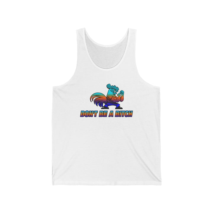 CG ANGRY ROOSTER BLUE ORANGE AQUA  FADE/DONT BE A BITCH