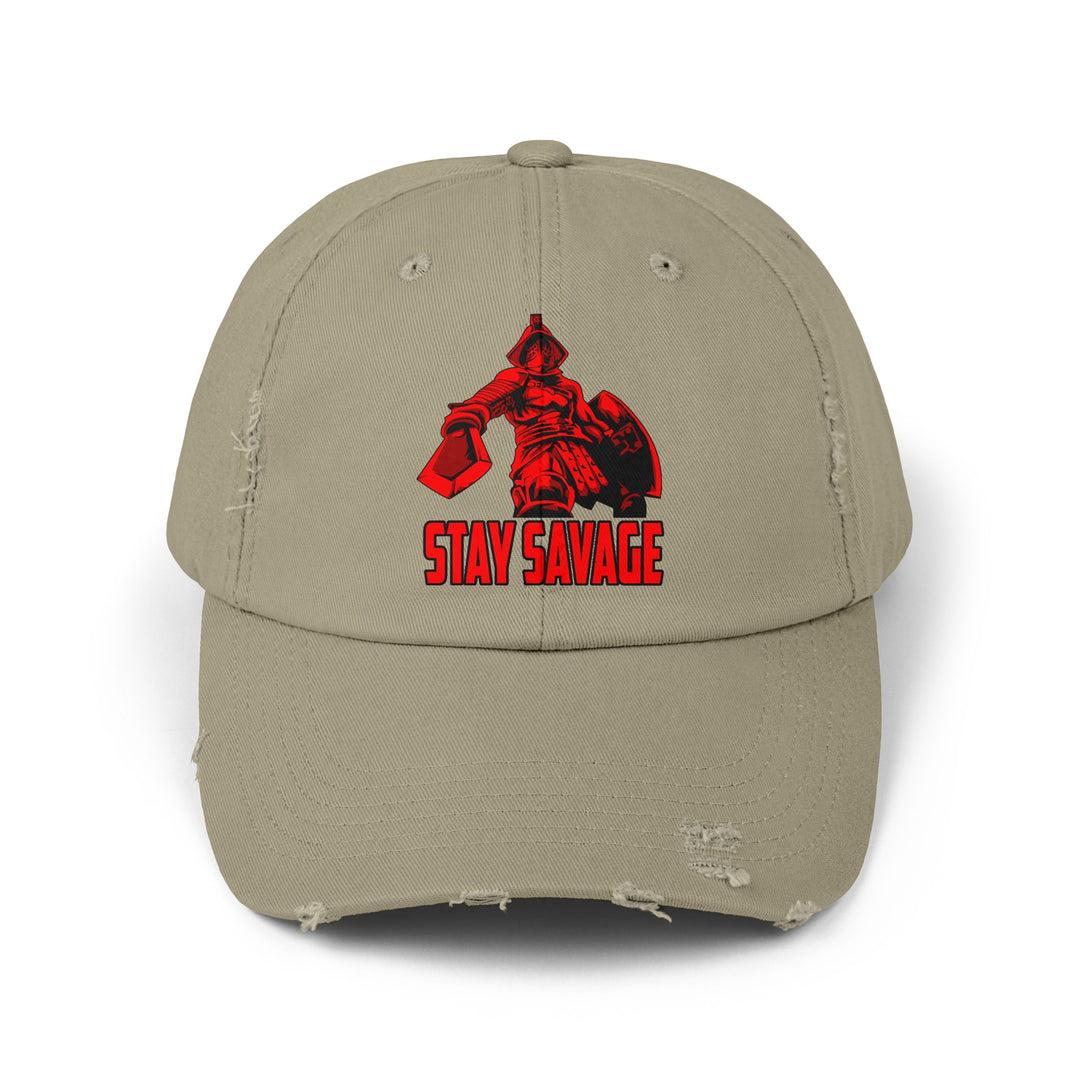 MAC THE EXECUTIONER RED/STAY SAVAGE CAP