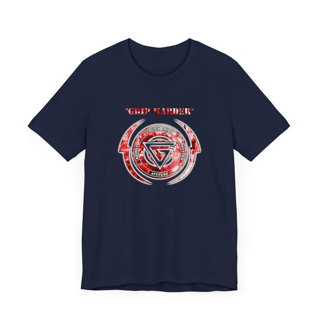 CG DOUBLE BOLT LOGO BLOOD SPATTER/GRIP HARDER