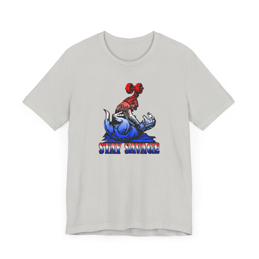 CG APE VS ZILLA RED WHITE BLUE /STAY SAVAGE