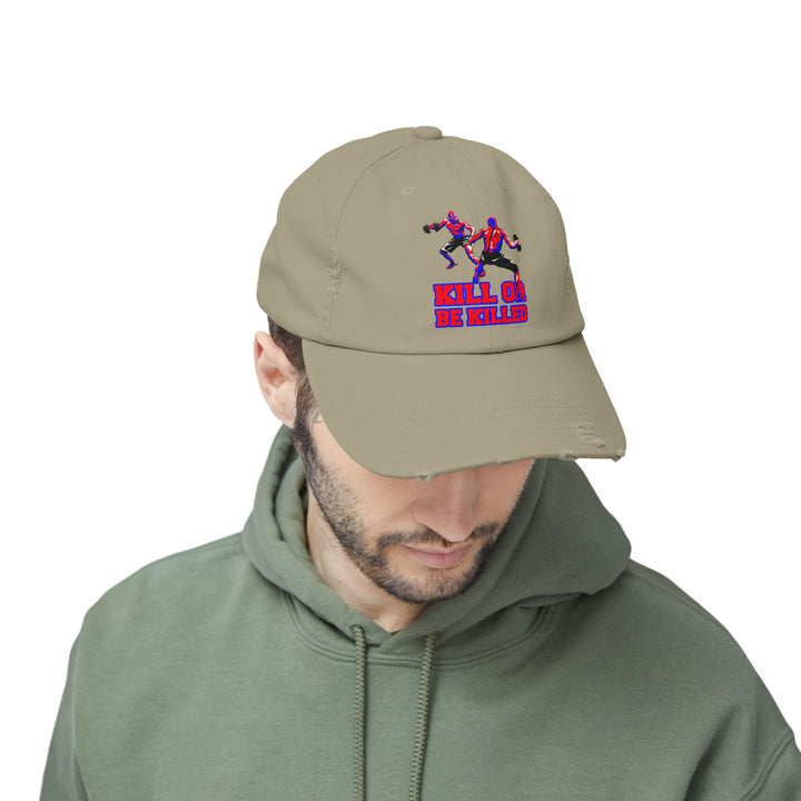 CG STAND OFF BLUE RED /KILL OR BE KILLED CAP