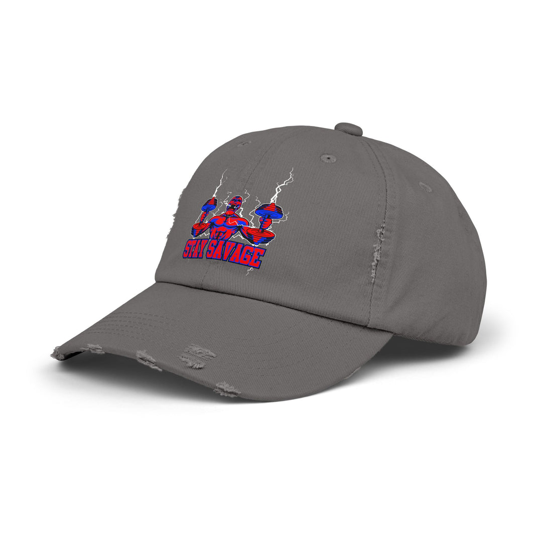 RIDE THE LIGHTNING RED BLUE /STAY SAVAGE CAP