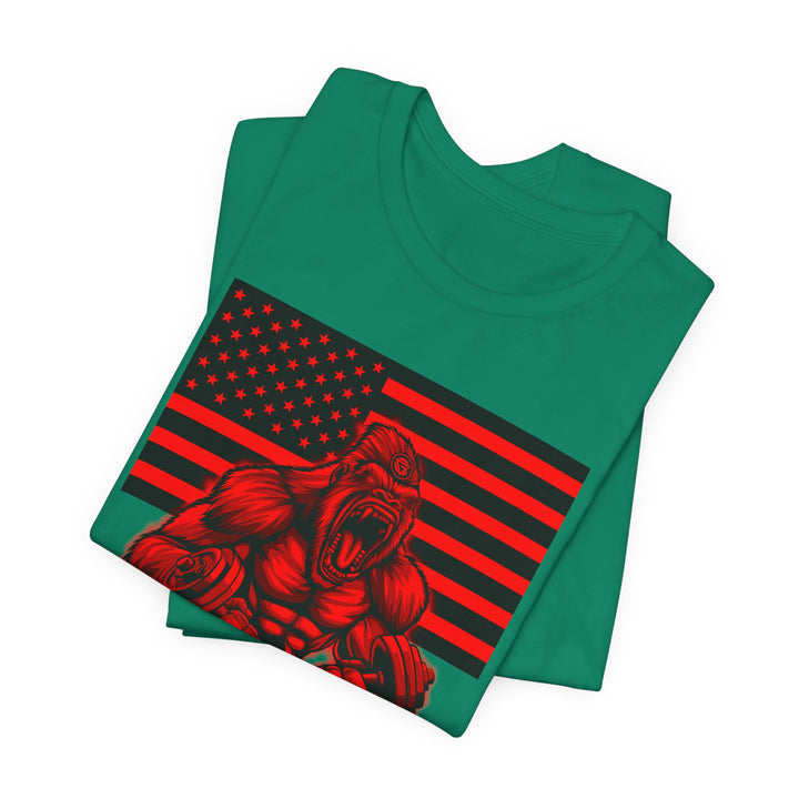 CG MAC ALPHA APE RED BLACK  /AMERICAN SAVAGE