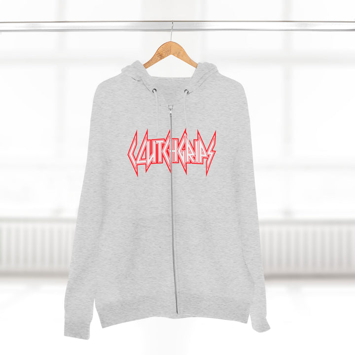CG APE VS ZILLA RED WHITE /WELCOME TO THE JUNGLE ZIP UP