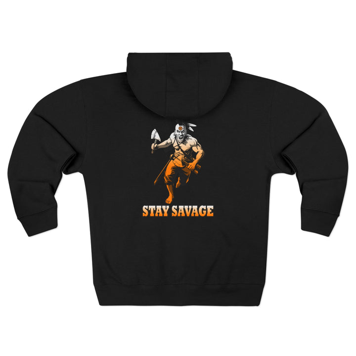 CG MAC ORANGE WHITE FADE /STAY SAVAGE ZIP UP
