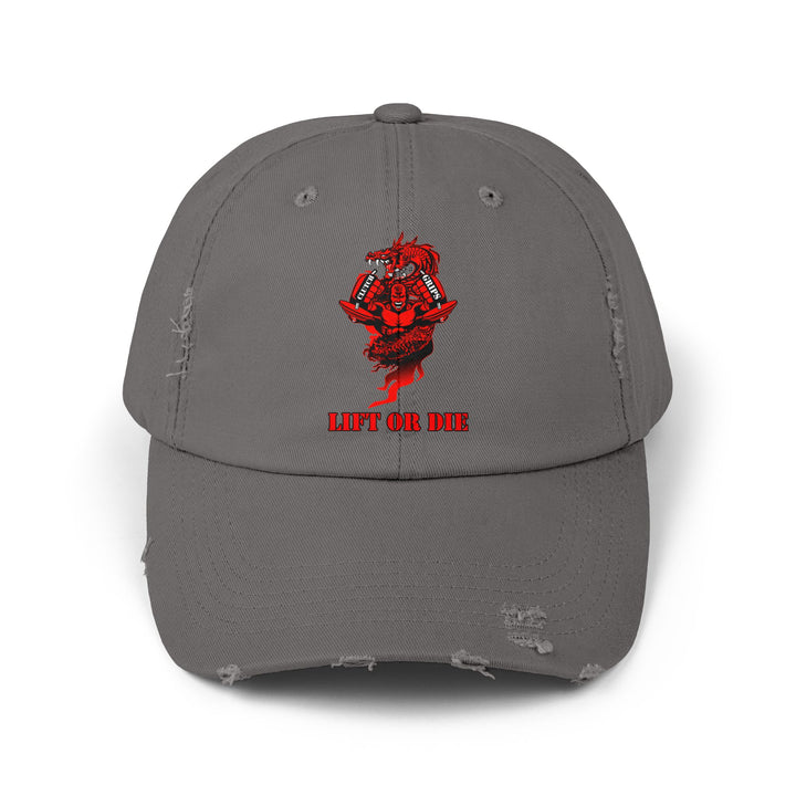 MAC DRAGON BARBELL SNAP RED/LIFT  OR DIE CAP