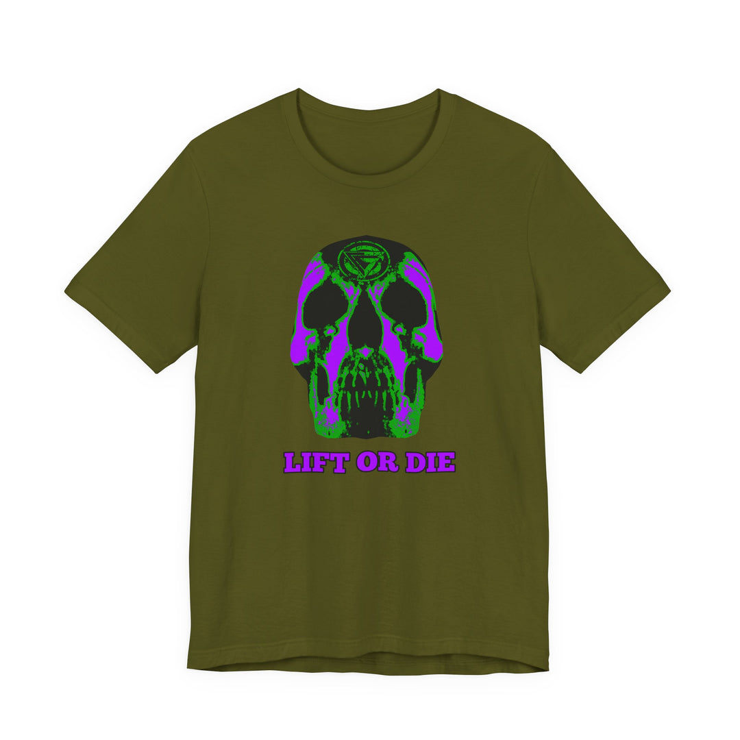 SKULLATOR PURPLE GREEN  /LIFT OR DIE