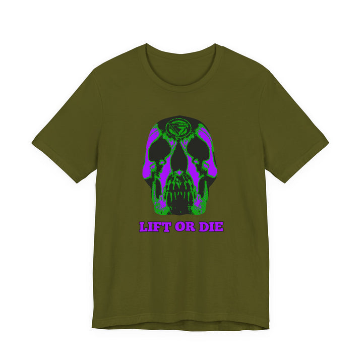 SKULLATOR PURPLE GREEN  /LIFT OR DIE