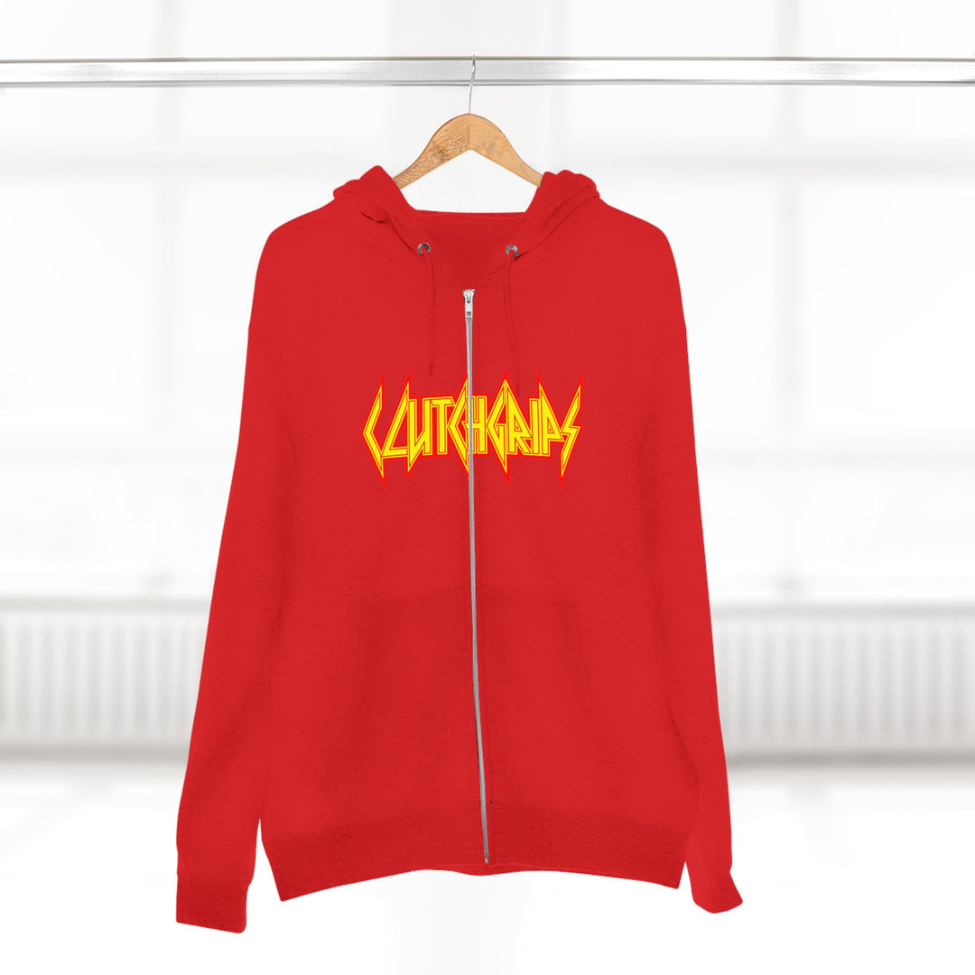 CG ANGRY DOG GOLD RED /LIFT OR DIE ZIP UP
