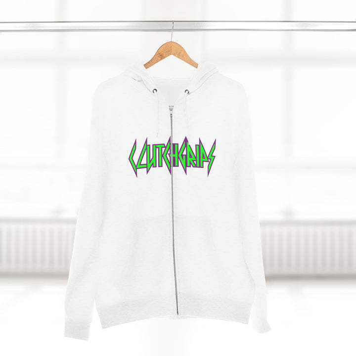 CG ANGRY DOG PURPLE GREEN/LIFT OR DIE ZIP UP