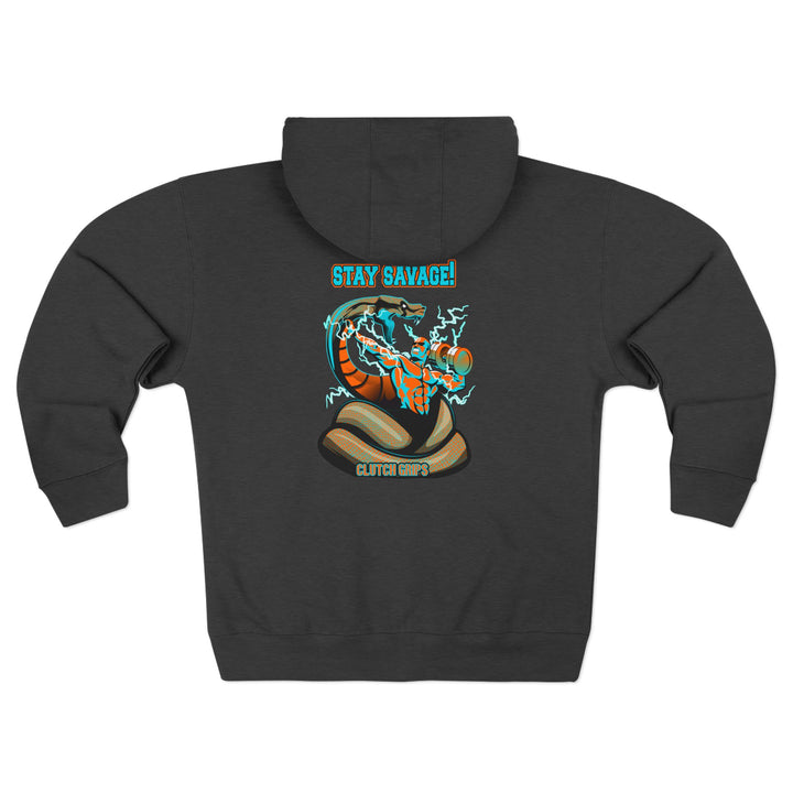 MAC VS SNAKE MIAMI /STAY SAVAGE ZIP UP