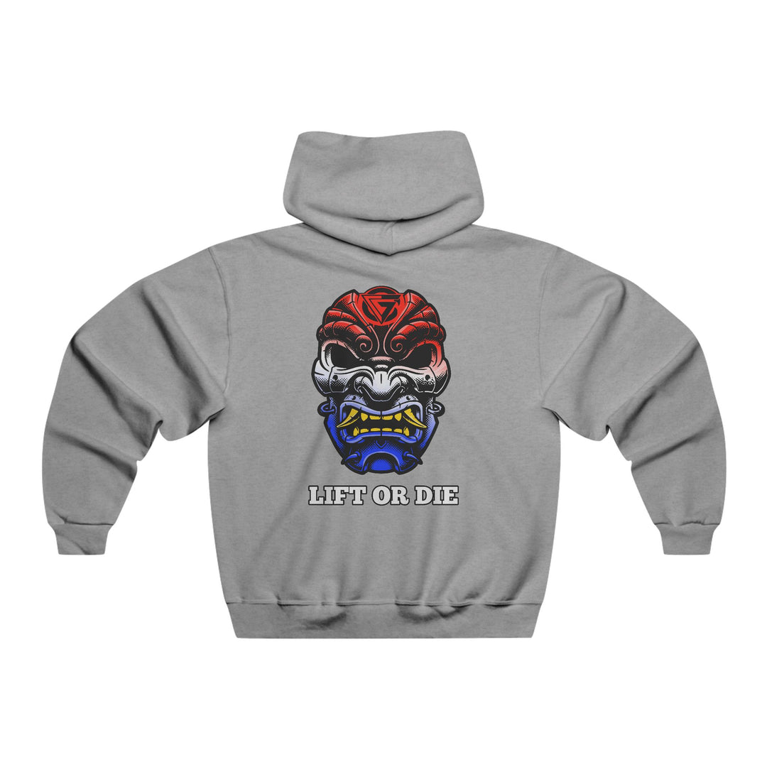SAMURAI-MAC RED BLUE WHITE FADE /LIFT OR DIE