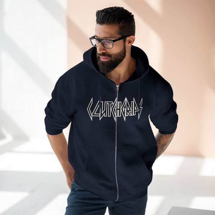 CG MAC DRAGON SNAP WHITE/LIFT OR DIE ZIP UP