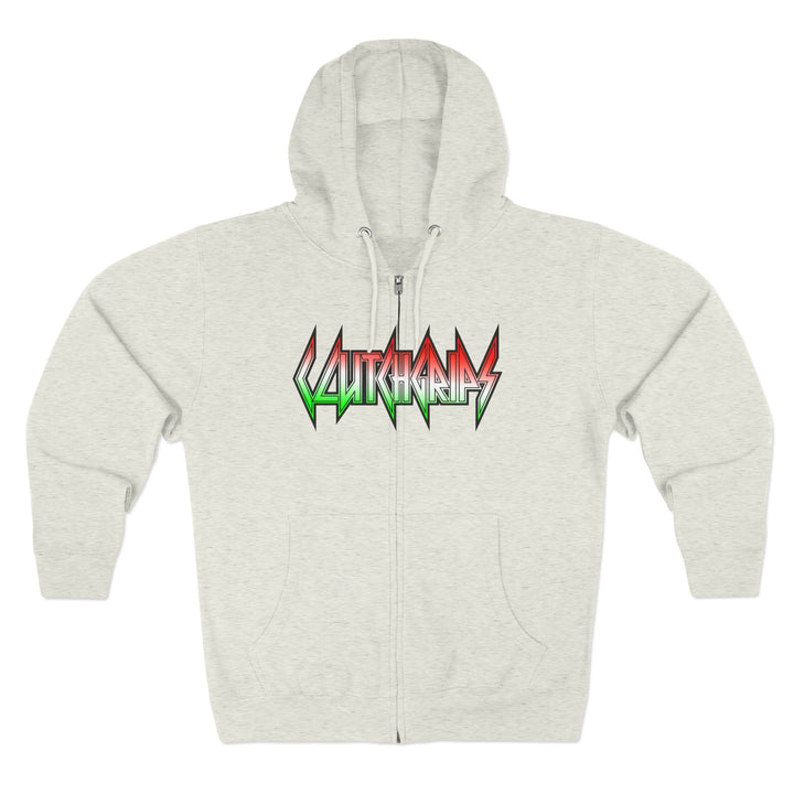 CG REBEL WOMAN RED WHITE GREEN FADE / BOSS ZIP UP