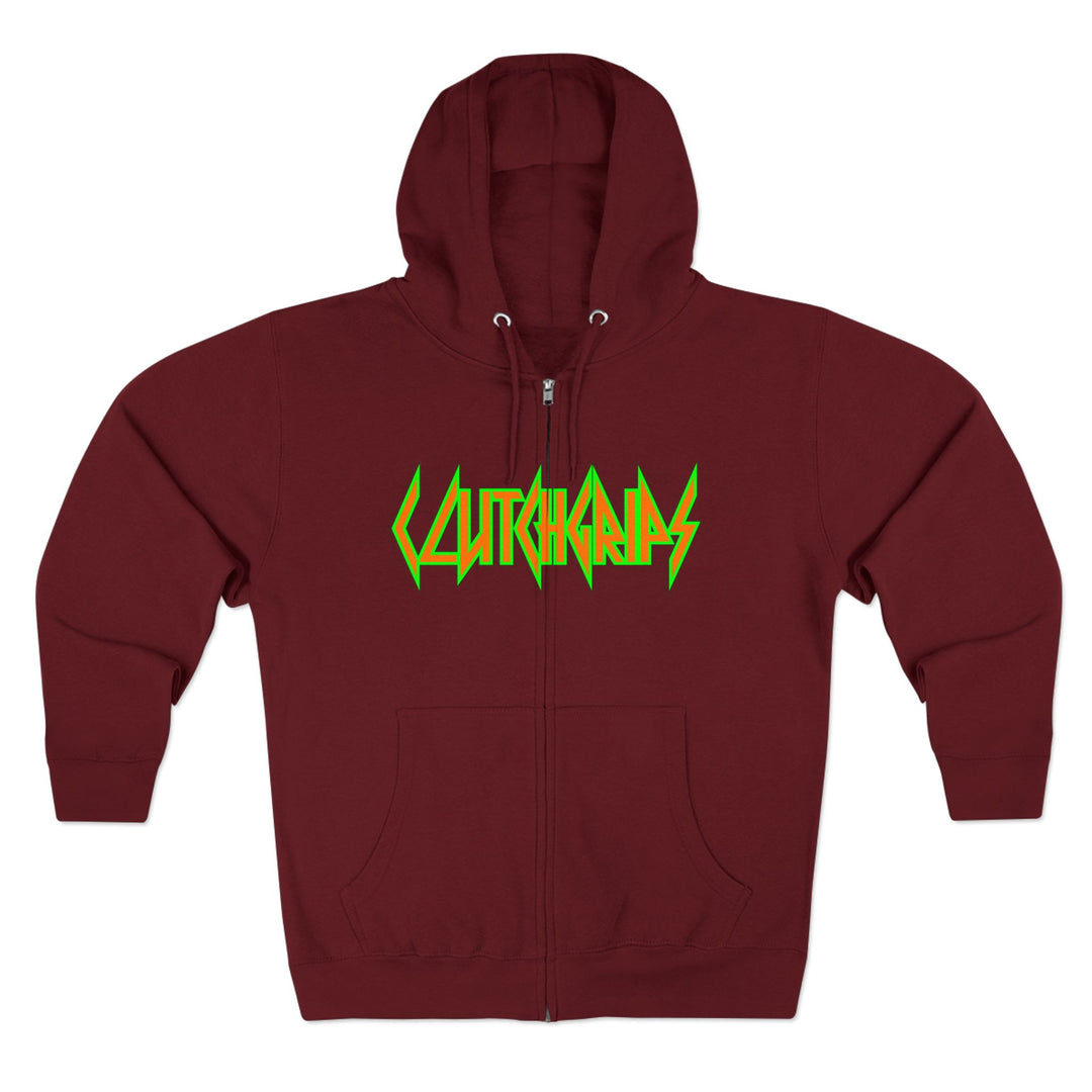 CG LIFT KICK ORANGE GREEN FADE/STAY SAVAGE ZIP UP