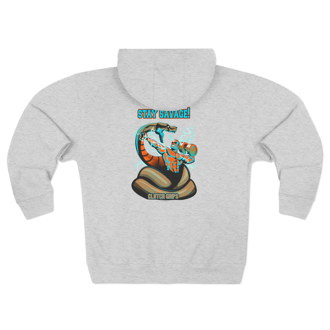 MAC VS SNAKE AQUA MIAMI DIAMOND FRONT /STAY SAVAGE ZIP UP
