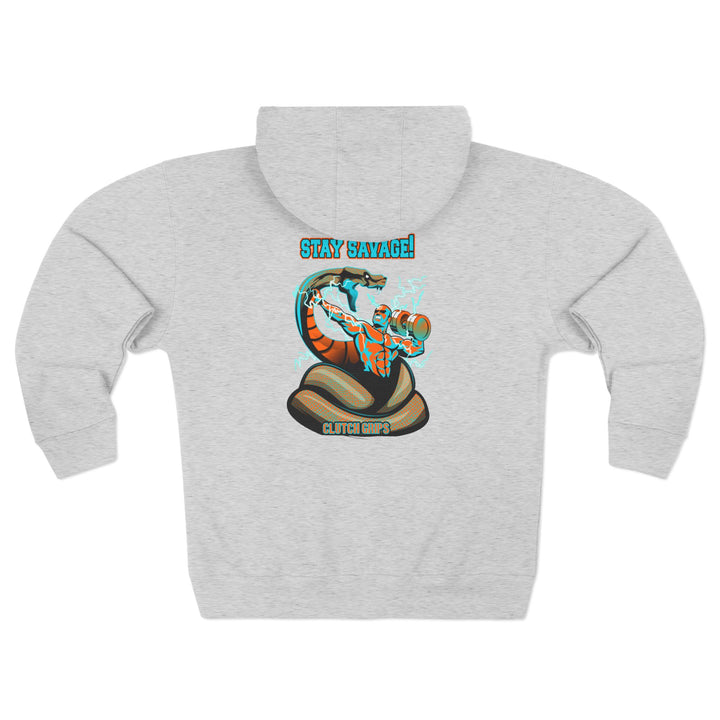 MAC VS SNAKE AQUA MIAMI DIAMOND FRONT /STAY SAVAGE ZIP UP