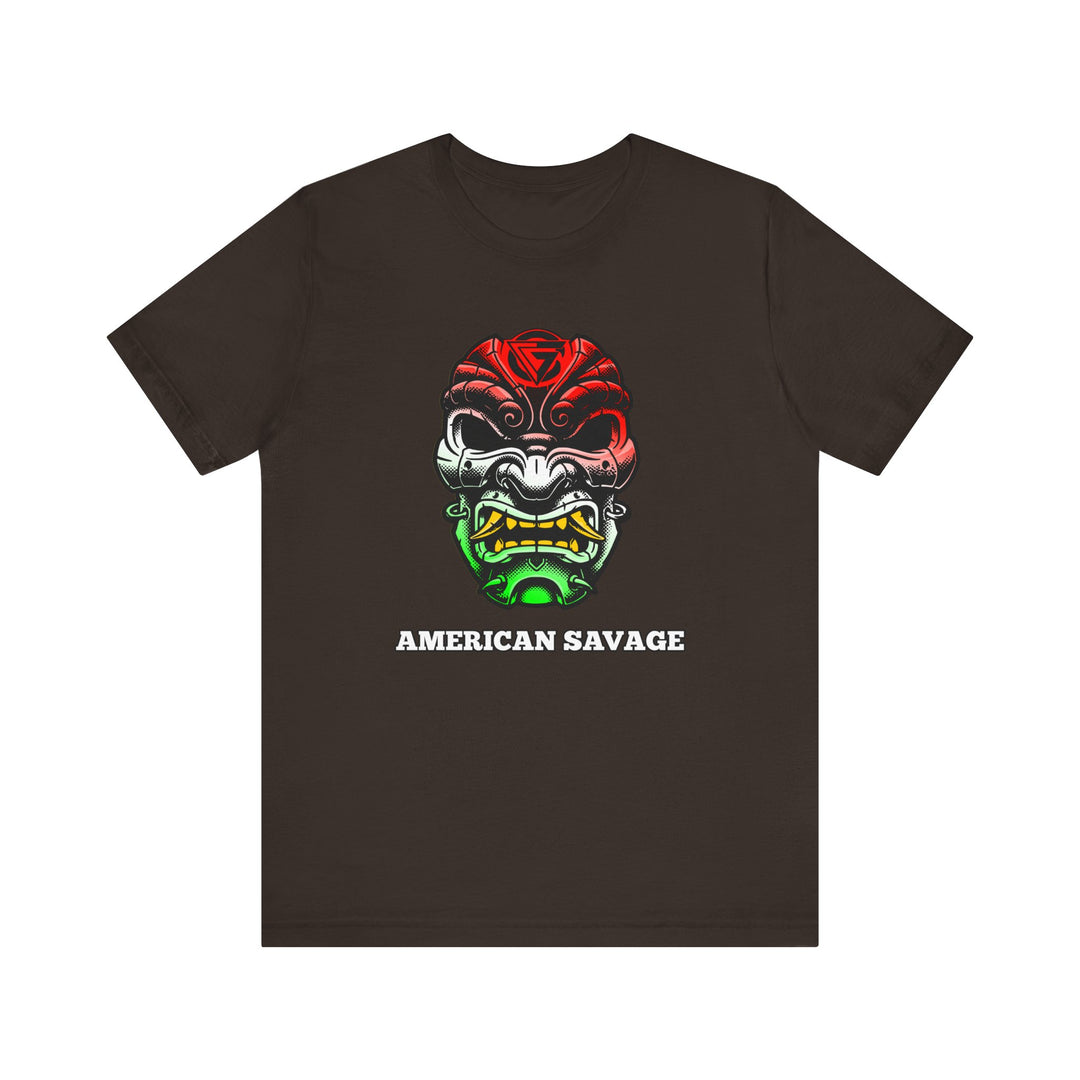 SAMURAI MAC RED WHITE GREEN FADE /AMERICAN SAVAGE