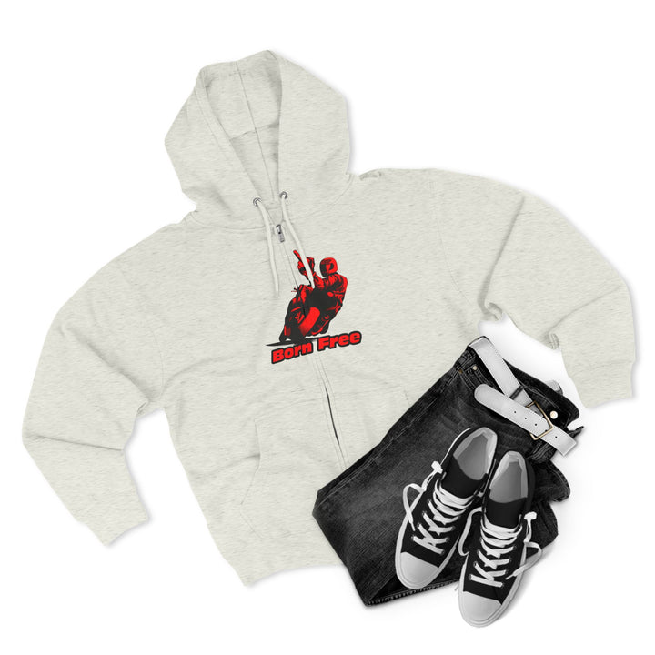 CG EZ RIDER  RED BLACK/AMERICAN SAVAGE ZIP UP