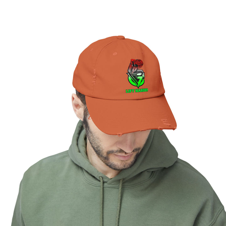 CG VIPER RED WHITE GREEN/LIFT HARDER CAP