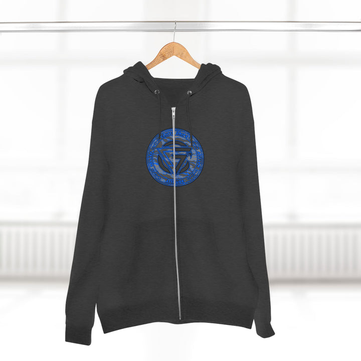CG ANGRY DOG CAMO BLUE /STAY SAVAGE /ZIP UP