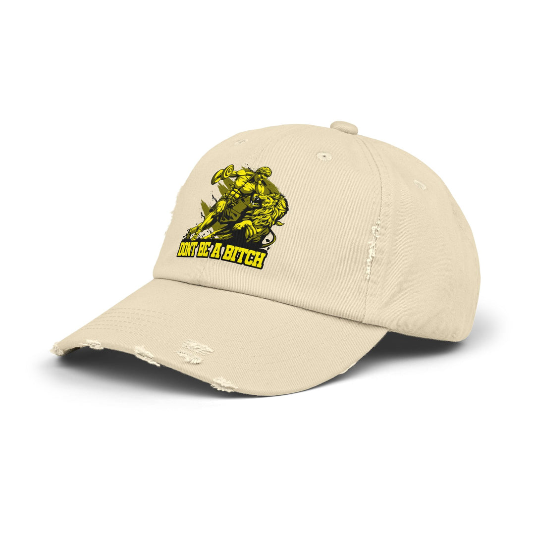 COLISEUM MAC VS LION YELLOW BLACK /DONT BE A BITCH CAP