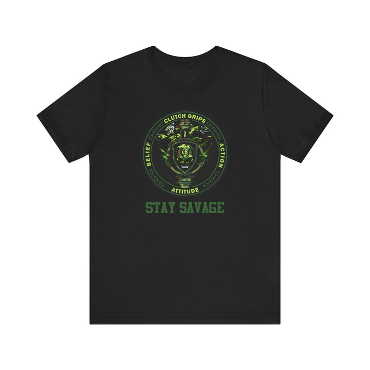 CG LOGO SKULL BELL FOREST CAMO COIN /STAY SAVAGE