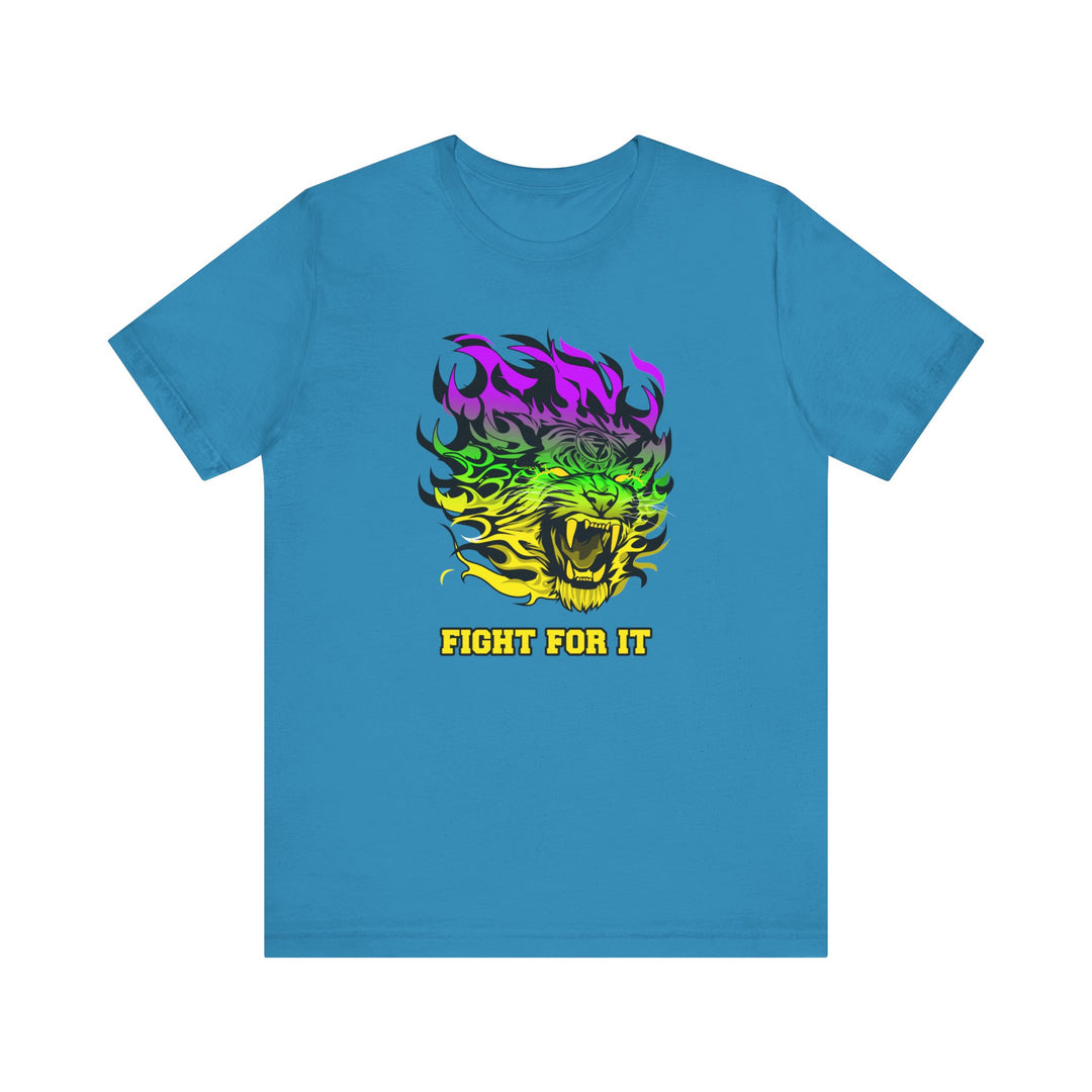 TIGER FLAME YELLOW GREEN PURPLE /FIGHT FOR IT