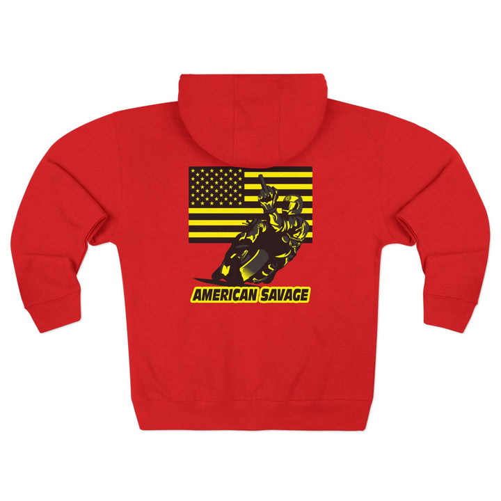 CG EZ RIDER BLACK YELLOW /AMERICAN SAVAGE ZIP UP
